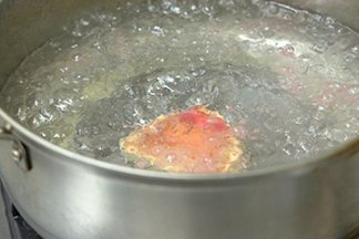 ワックスを脱蝋